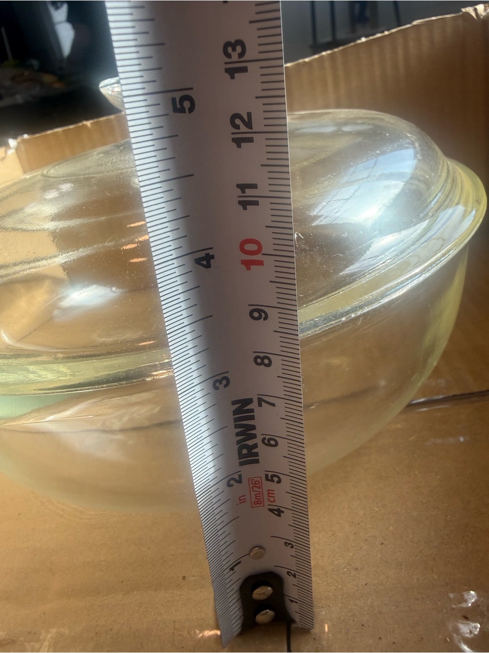 Pyrex Clear Glass Covered Casserole Dish - Picture 6 of 6